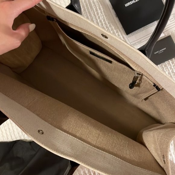 Yves Saint Laurent Canvas Tote - Picture 4 of 7